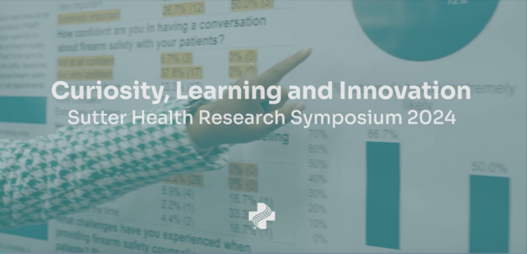 Sutter Health 2024 Research Symposium Thumbnail